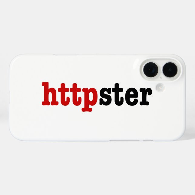 httpster Case-Mate iPhone case (Back (Horizontal))