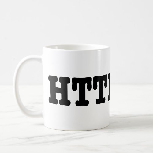 HTTPSTER COFFEE MUG