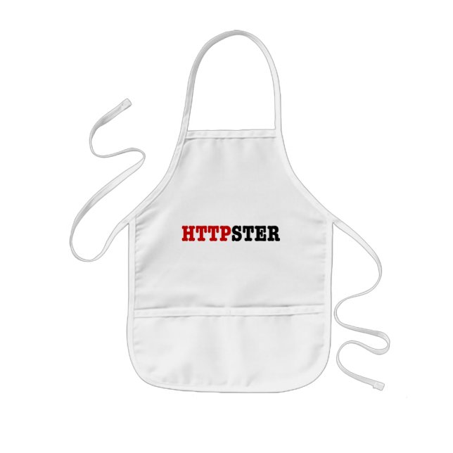 HTTPSTER KIDS' APRON (Front)