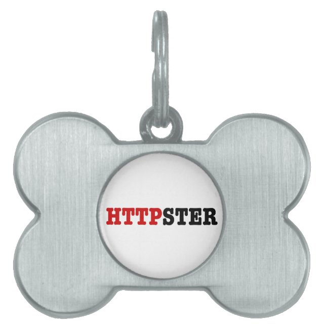 HTTPSTER PET TAG (Front)