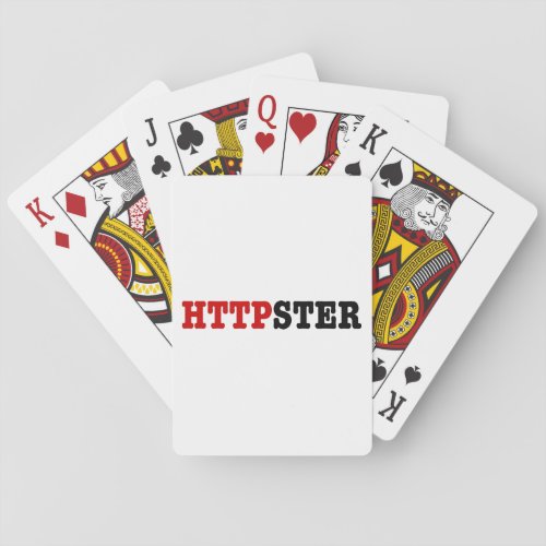 HTTPSTER POKER CARDS