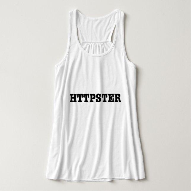 HTTPSTER TANK TOP (Design Front)