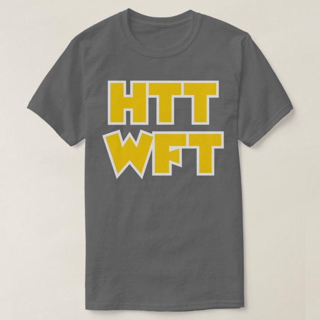 HTTWFT Burgundy T-Shirt (Design Front)