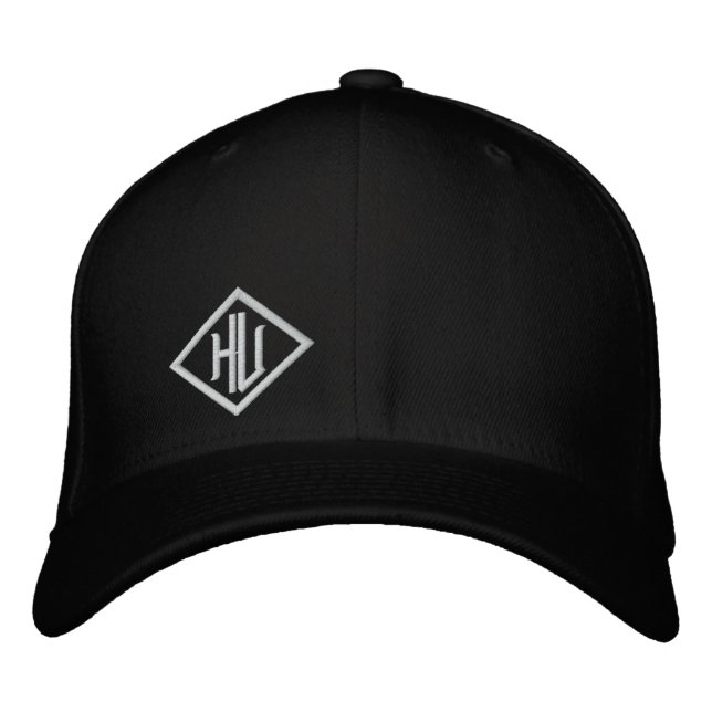HU EMBROIDERED BASEBALL CAP (Front)
