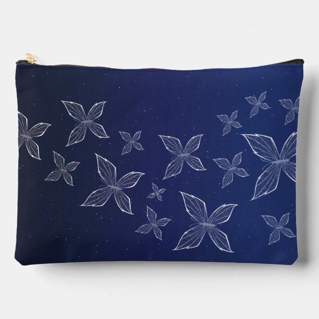 Hua Cheng's Wraith Butterflies Accessory Pouch (Front)