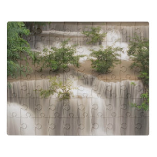 Huai Mae Khamin Waterfall Thailand Jigsaw Puzzle