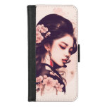 Huang Sakura Vintage Princess Wallet Case