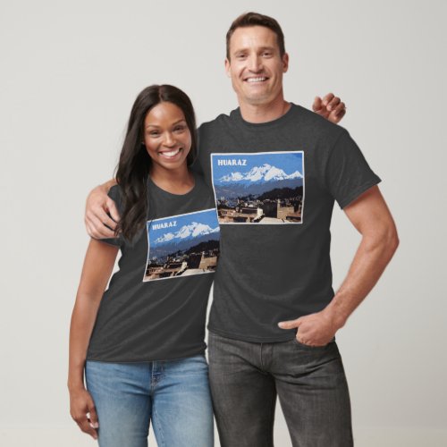 Huaraz Peru Huascarin Mountain View T_Shirt