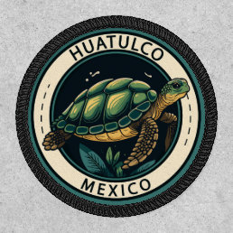 Huatulco Mexico Turtle Badge