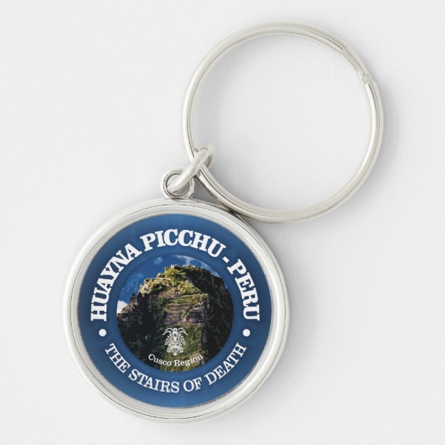 Huayna Picchu (rd) Keychain (Front)