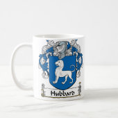 Hubbard Family Crest Coffee Mug (Left)