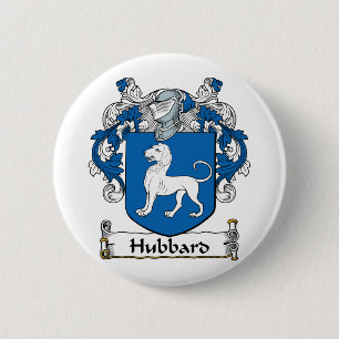 Hubbard Family Crest Pinback Button