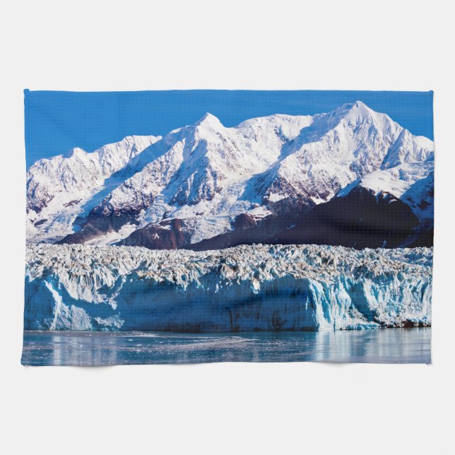 Hubbard Glacier, Alaska Kitchen tea towel (Horizontal)