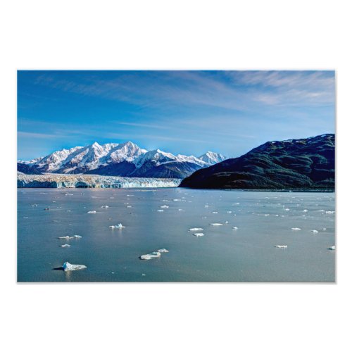 Hubbard Glacier Alaska Photo print