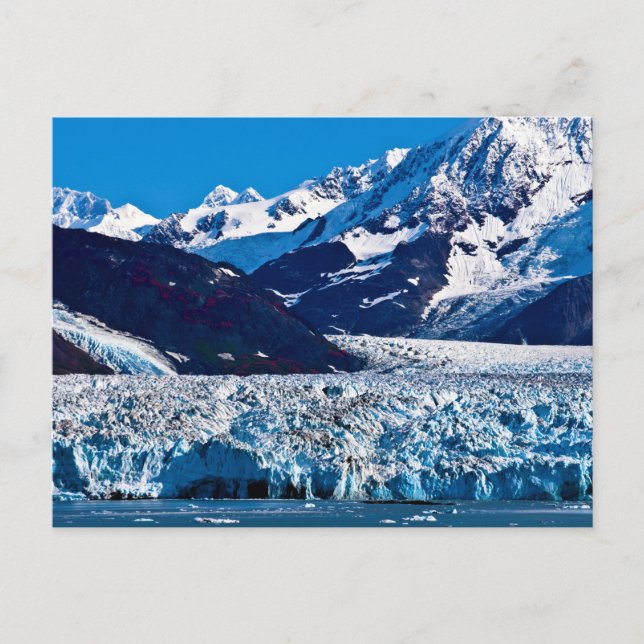 Hubbard Glacier, Alaska Postcard (Front)