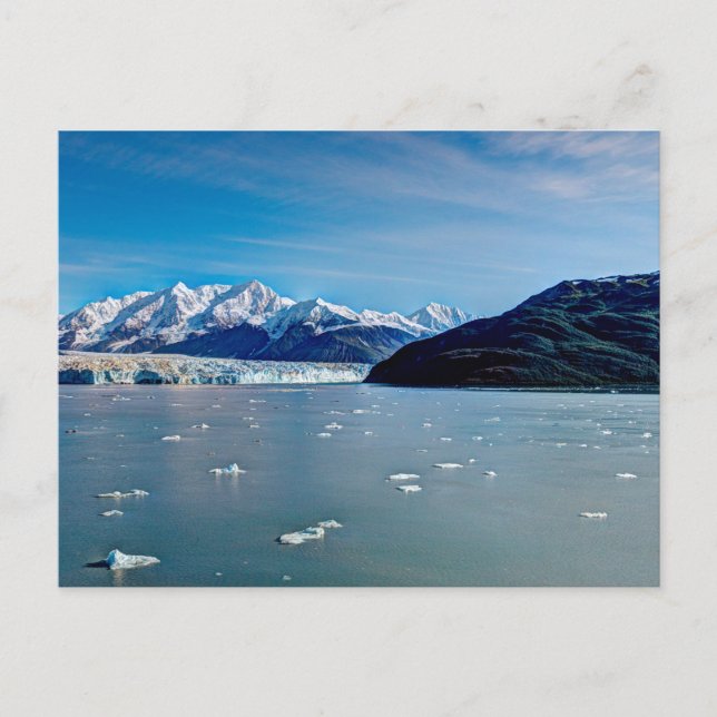 Hubbard Glacier, Alaska Postcard (Front)