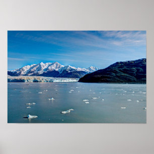 Hubbard Glacier, Alaska Poster