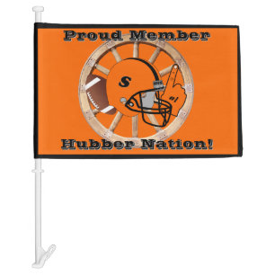 Hubber Nation Football Car Flag