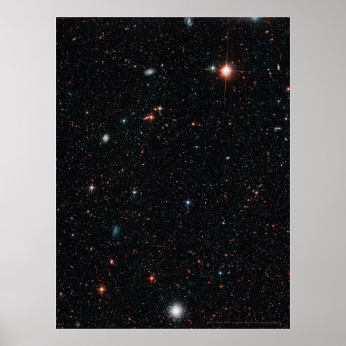 Hubble Deep Field 18x24 18x24 Poster