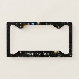 Hubble Deep Field License Plate Frame