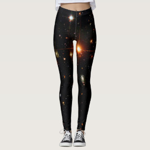 HUBBLE DEEP SPACE ASTROPHOTO LEGGINGS