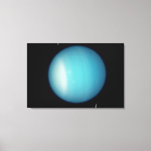 Hubble Discovers New Rings and Moons Around Uranus Canvas Print
