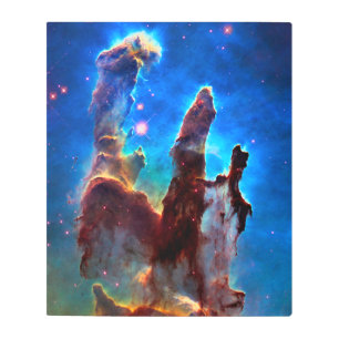 Hubble Eagle Nebula Metal Print