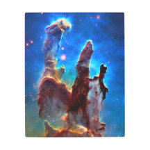 Hubble Eagle Nebula Metal Print