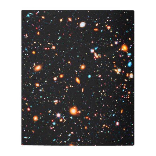 Hubble Extreme Deep Field Metal Print