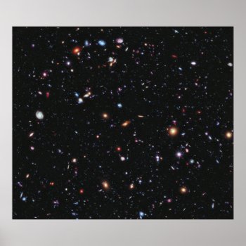 Hubble Extreme Deep Field Poster by EnhancedImages at Zazzle
