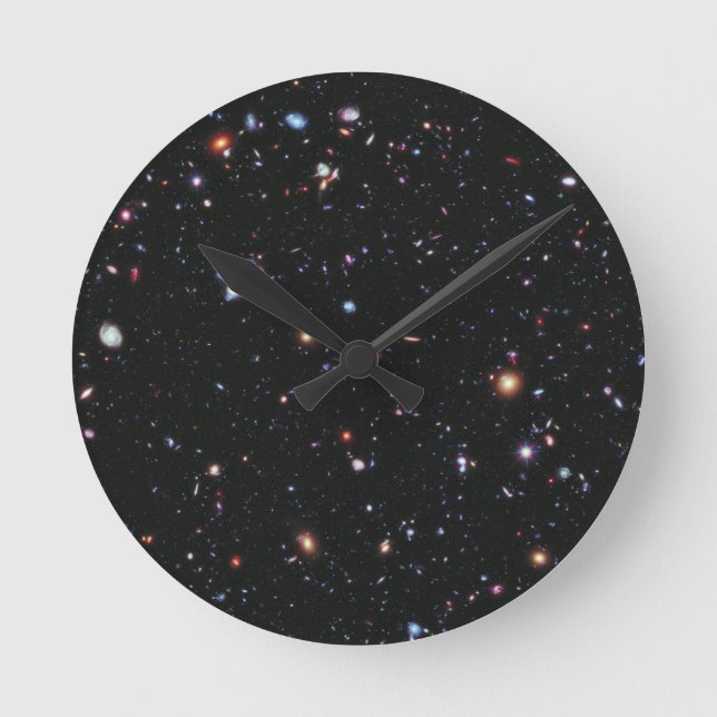 Hubble eXtreme Deep Field Round Clock (Front)