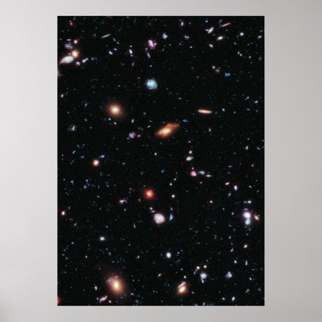 Hubble eXtreme Deep Field (XDF) Poster (Front)
