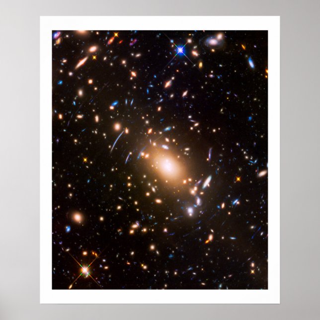 Hubble Frontier Fields Poster (Front)