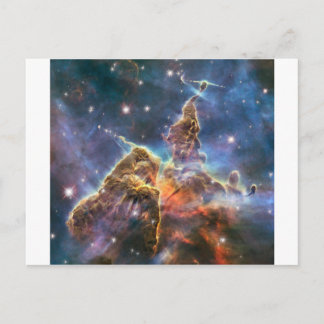 Hubble Image Deep Space Nebula Postcard