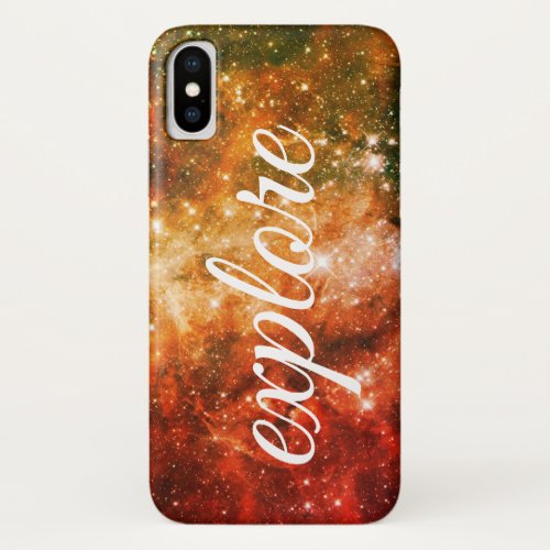 Hubble Image Space   explore iPhone X Case