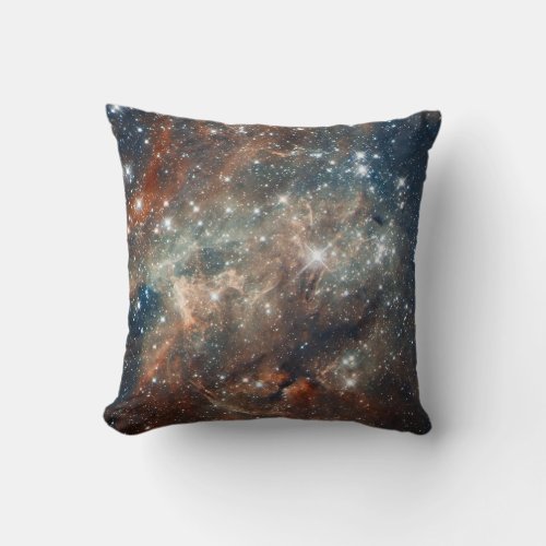 Hubble Images 30 Doradus_ NGC 2060 Throw Pillow