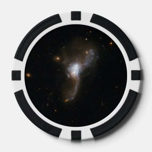 Hubble Interacting Galaxy ESO 148_2 Poker Chips