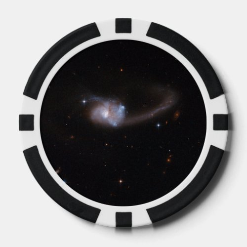 Hubble Interacting Galaxy ESO 286_19 Poker Chips