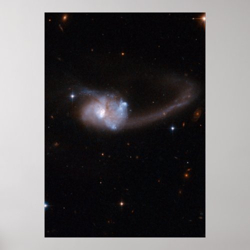 Hubble Interacting Galaxy ESO 286_19 Poster