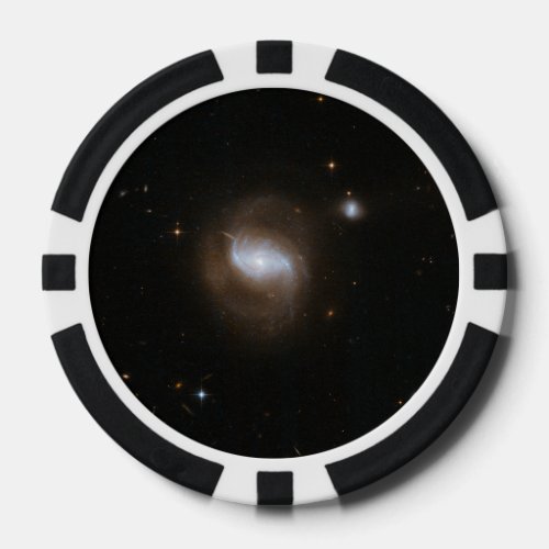 Hubble Interacting Galaxy IC 5298 Poker Chips