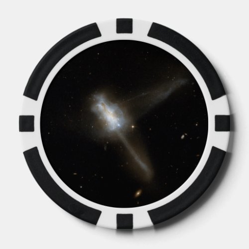 Hubble Interacting Galaxy IC 883 Poker Chips