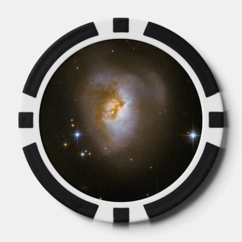 Hubble Interacting Galaxy MCG11_002 Poker Chips