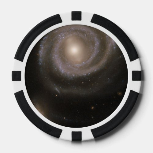 Hubble Interacting Galaxy NGC 5754 Poker Chips