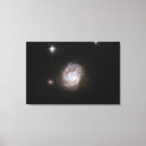 Hubble Interacting Galaxy NGC 695 Canvas Print