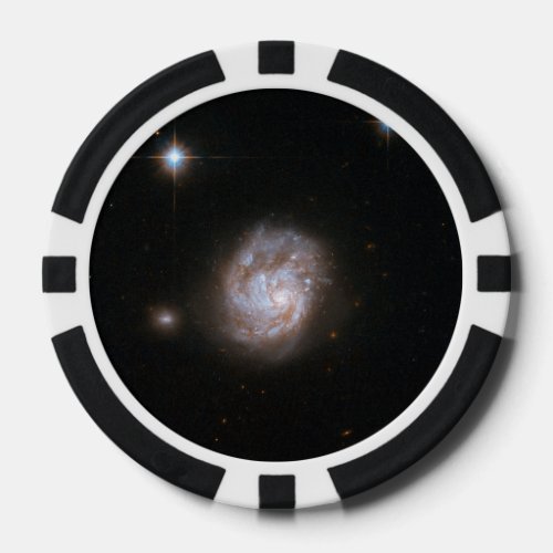 Hubble Interacting Galaxy NGC 695 Poker Chips