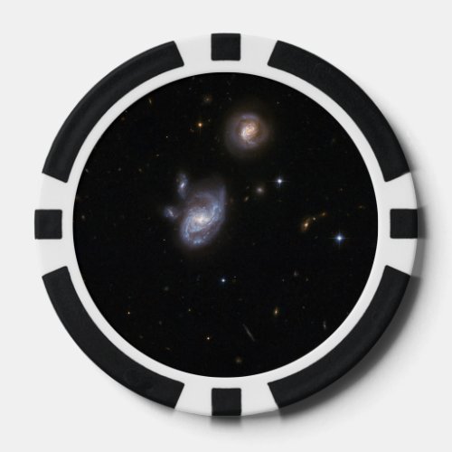 Hubble Interacting Galaxy Poker Chips