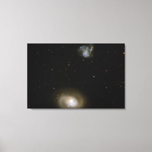 Hubble Interacting Galaxy UGC 12812 Canvas Print