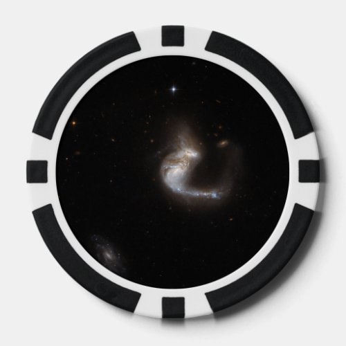 Hubble Interacting Galaxy UGC 4881 Poker Chips