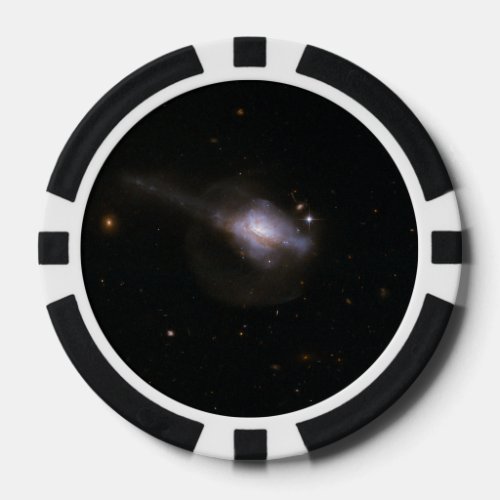 Hubble Interacting Galaxy UGC 5101 Poker Chips