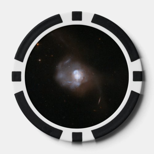 Hubble Interacting Galaxy UGC 8058 Poker Chips